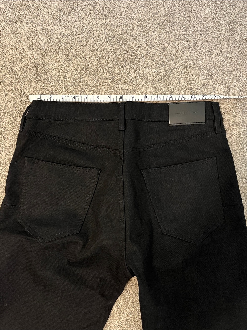 Purple Brand P004 Black Men's Bootcut Jeans - Picture 8 of 8